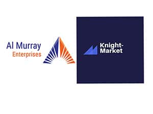 Logo combining my marketing websites: Al Murray Enterprises and Knight-Markets