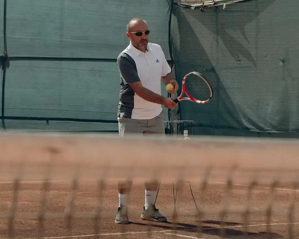 training for senior tennis Old people tennis is a misnomer. Tennis is for everyone of all ages. Get in the game