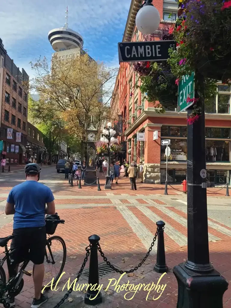 Gastown in the heart of downtown Vancouver is a shoppers paradise