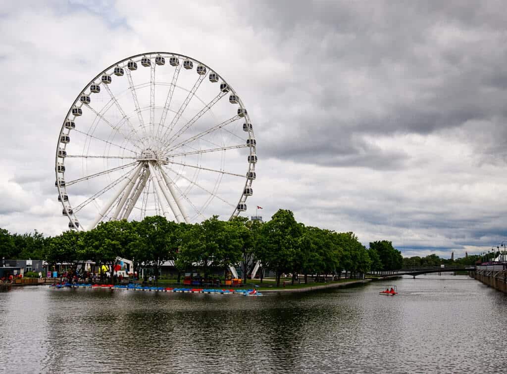 The Large Ferris Wheel of Montreal