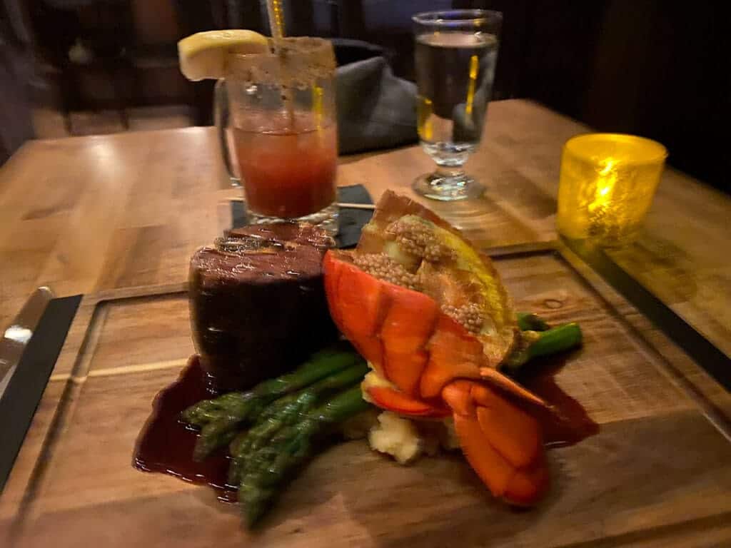 Montreal Steak and Lobster Dinner