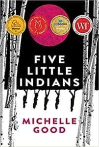 five little indians, residential schools, novel