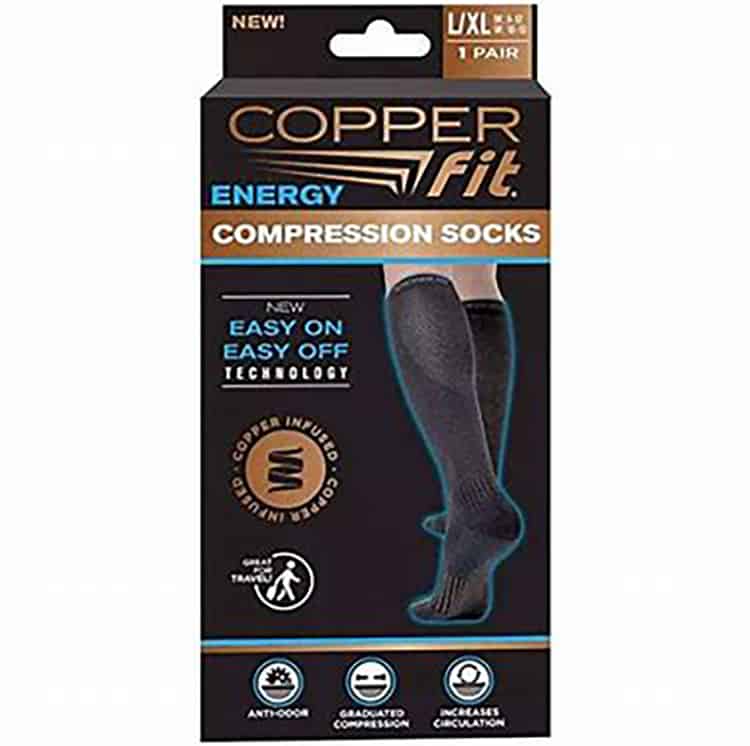 copperfit, compression socks, socks, travel socks
