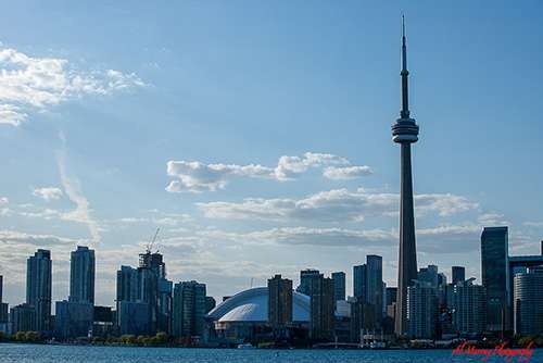 The fall skyline in Toronto can be spectacular. Hop on a cruise or head to the islancds