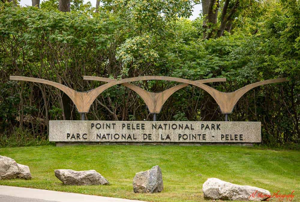Entrance to Point Pelee National Park in Windsor Essex County