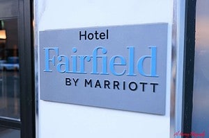 Fairfield Inn & Suites downtown Montreal. Rene Levesque and Berry