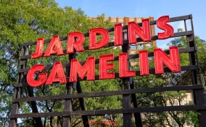 Jardines Gamelin is a great park just one block north of Fairfield Inn