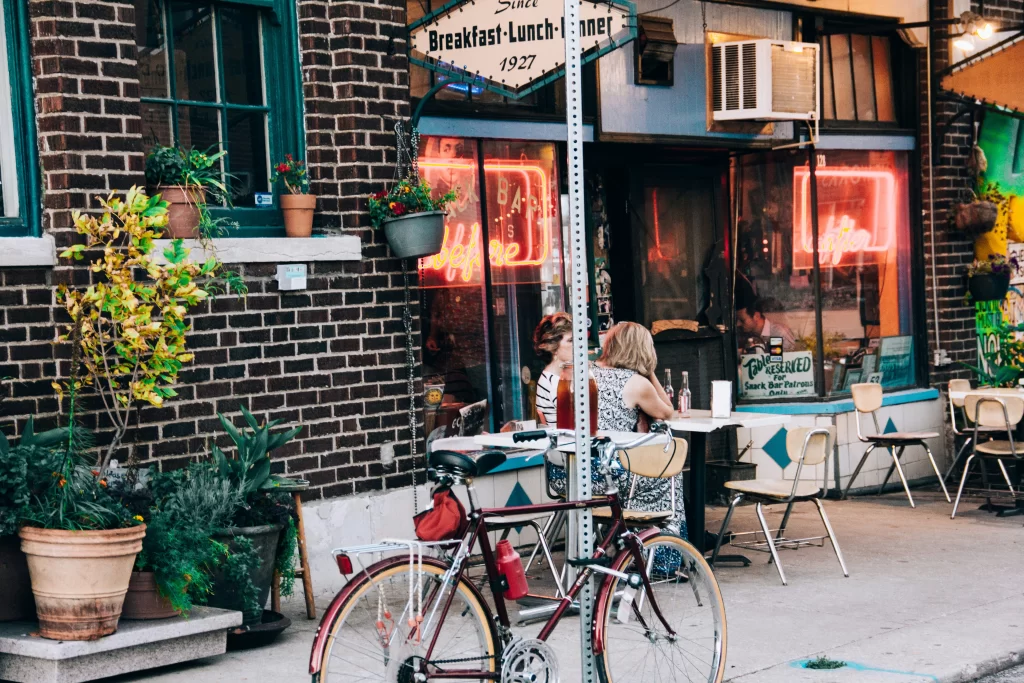 The Best Coffee Shops have the best patios