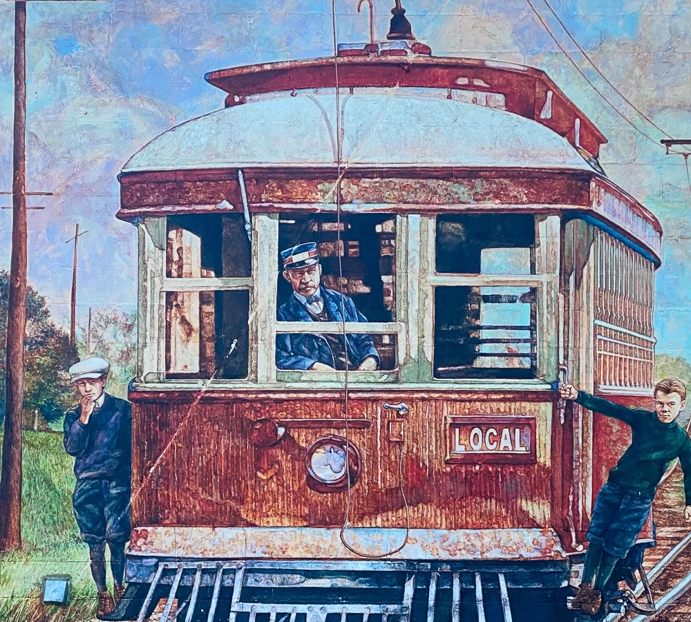 Streetcars of today have advanced from the old train-like predecessors.