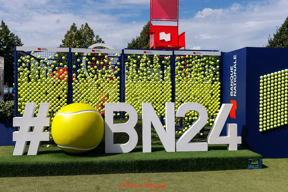 NBOpen grounds in 2024 at Jarry Park in Montreal