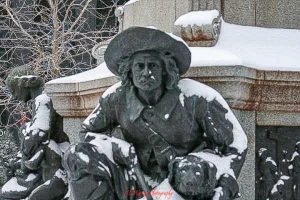 Is Montreal a good place to celebrate NYE? I thinks so.  Rain, sleet or blizzard walking along the historic streets seeing the statue of Samuel Champlain covered in snow is one of the sights I look forward to.