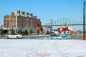 With the snow crunching under your boots walking along Montreal's waterfront admiring the bridges crossing the St Lawrence. This answers the question is Montreal a good place to celebrate NYE