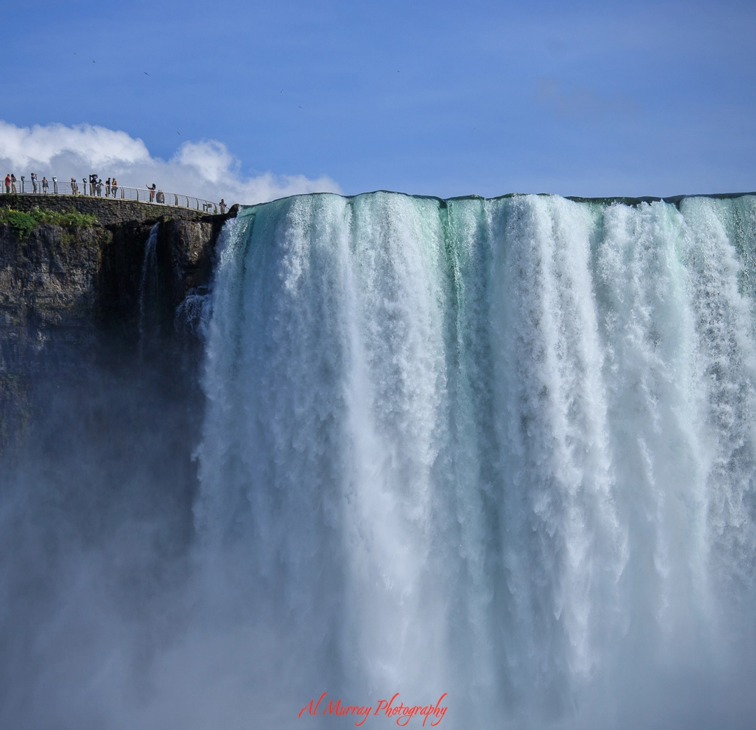 Niagara Falls on New Year's eve is a light extravaganza. From fireworks to parks adorned with xmas lights.